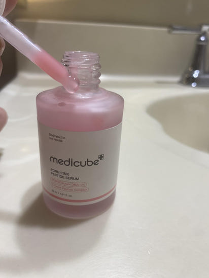 🩷 Medicube Salmon DNA PDRN Pink Peptide Serum | Korean Glow Serum (1.01 fl.oz.)