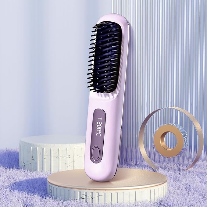 Herform - Cordless Hair Straightener Brush