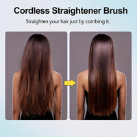 Herform - Cordless Hair Straightener Brush