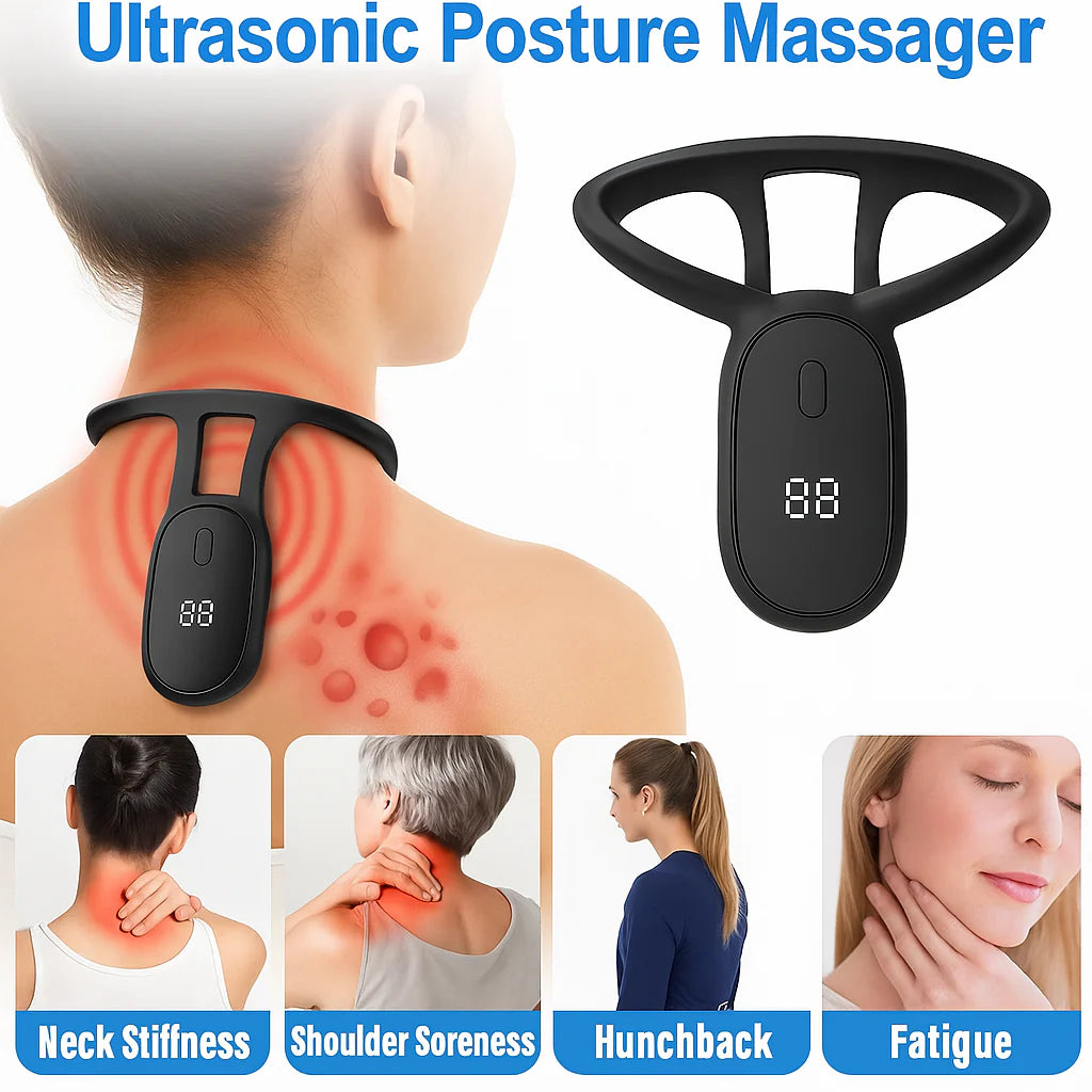 Smart Vibrating Posture Corrector – Real-Time Back Alignment Trainer