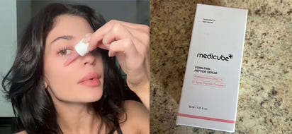 🩷 Medicube Salmon DNA PDRN Pink Peptide Serum | Korean Glow Serum (1.01 fl.oz.)